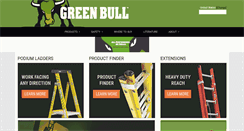 Desktop Screenshot of greenbullladder.com