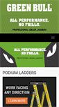Mobile Screenshot of greenbullladder.com